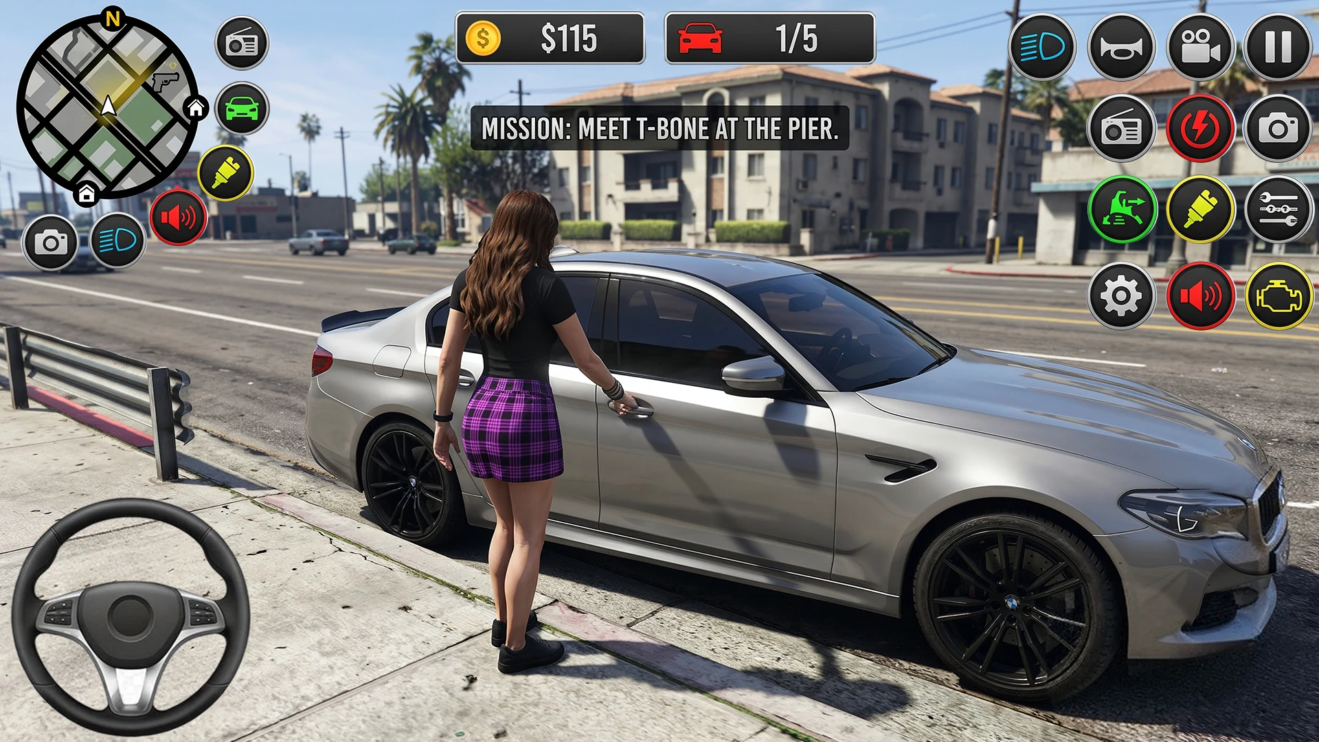 City Car Drift Driving Game 3D screenshot